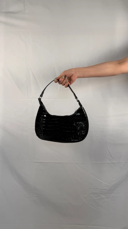 Shoulder Bag Black | Y2K