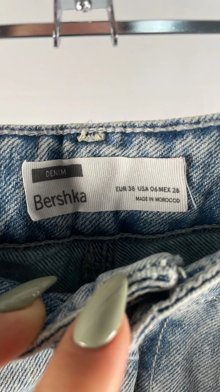 Jeans highwaist ripped wide leg | Size 38