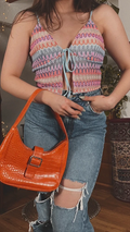 Shoulder Bag orange | Y2K vibe