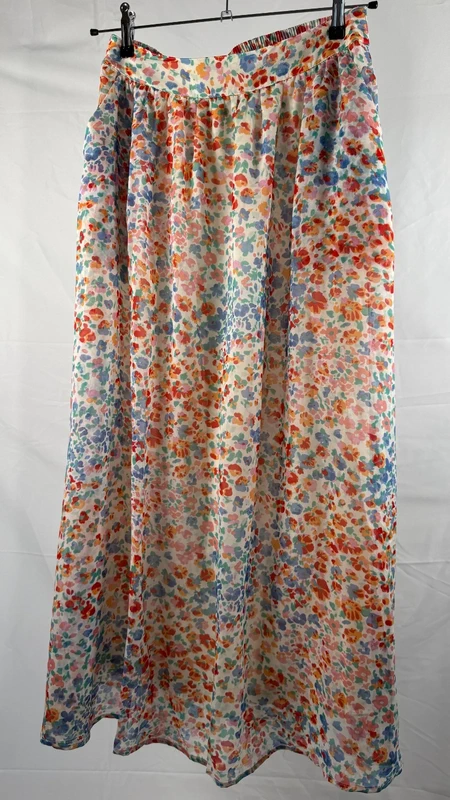Floral vintage Skirt Maxirock | Size M