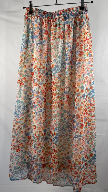 Floral vintage Skirt Maxirock | Size M