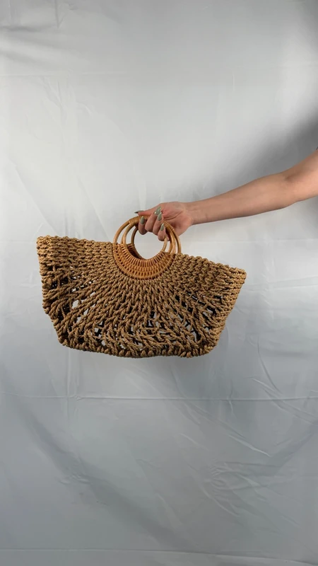 woven summer bag | beach, boho