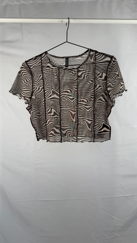 Mesh crop top | Size M