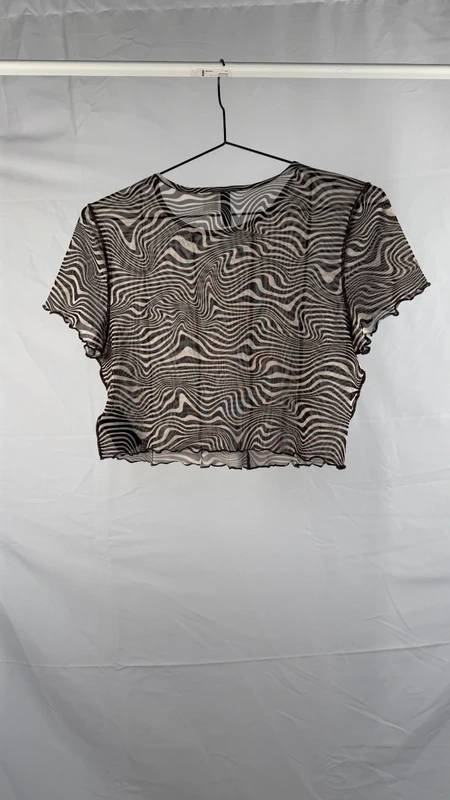 Mesh crop top | Size M
