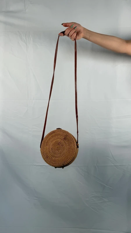 Summer Handbag Handtasche | Wicker Korb