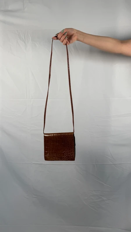 brown shoulderbag Handtasche | vintage vibe